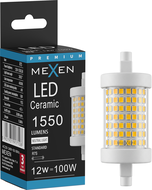 Mexen Vega Bec LED reglabilă R7S, 12W, Neutru - 4000K, 1550 lm - L125-R7S-1240-01