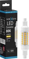 Mexen Vega LED izzó R7S, 7W, Meleg - 3000K, 806 lm - L126-R7S-0730-01