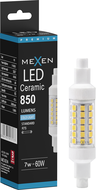 Mexen Vega Bec LED R7S, 7W, Rece - 6500K, 850 lm - L126-R7S-0765-01