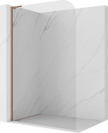 Mexen Kioto-P L Walk-in zuhanyfal 70 x 200 cm, átlátszó 8 mm, kefeozott réz - 800-070-103-65-00-P