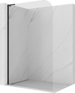 Mexen Kioto-P L perete de duș Walk-in 80 x 200 cm, transparent 8 mm, negru - 800-080-103-70-00-P