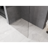 Mexen Kioto-P L Walk-in zuhanyfal 90 x 200 cm, átlátszó 8 mm, gun metal - 800-090-103-95-00-P