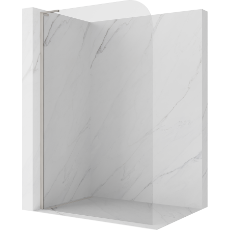 Mexen Kioto-P L panou duș Walk-in 80 x 200 cm, transparent 8 mm, nichel periat - 800-080-103-97-00-P