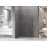 Mexen Kioto-P L Walk-in zuhanyfal 110 x 200 cm, átlátszó 8 mm, szálcsiszolt nikkel - 800-110-103-97-00-P