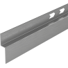 Mexen Line-B plintă frontală pentru duș de 130 cm, gri armă periat - 186603130U
