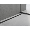 Mexen Line-B plintă frontală cadă duş 180 cm, gun gray periat - 186603180U