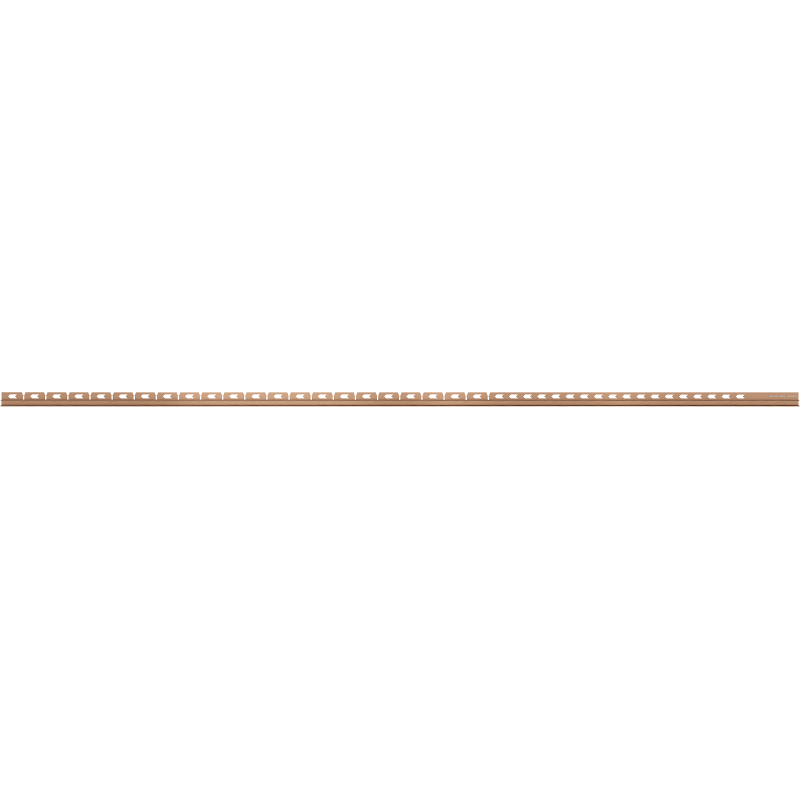Mexen Line-B pieptănă de sticlă 180 cm stânga, cupru periat - 186504180L