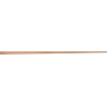 Mexen Line-B 120 cm-es, üveghez való jobbos esőcsatorna, kefe bronz - 186504120R
