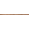 Mexen Line-B șină de tranziție pentru sticlă 120 cm dreapta, cupru periat - 186504120R