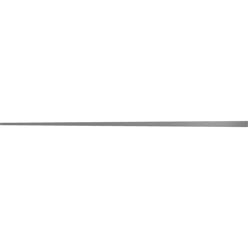 Mexen Line-B listă de sticlă de 120 cm stânga, gri armă periat - 186604120L