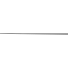 Mexen Line-B 180 cm-es, bal oldali lejtőlista üveghez, kefélt fegyverszürke - 186604180L
