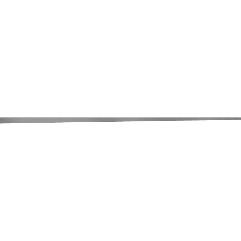 Mexen Line-B plintă de scurgere pentru sticlă 120 cm dreapta, gri pistol periat - 186604120R