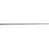 Mexen Line-B 120 cm-es ferde élű szegély üveghez, jobb, keféltett puskaszürke - 186604120R