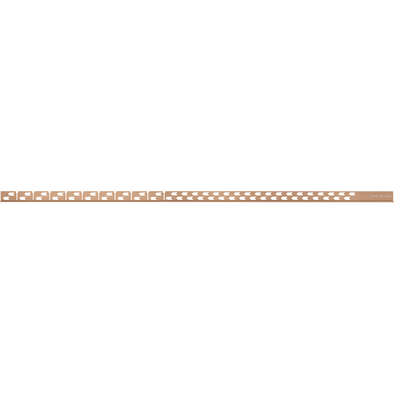 Mexen Line-B plintă de scurgere pentru podea 120 cm stânga, cupru periat - 186501120L