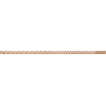 Mexen Line-B plintă de scurgere pentru podea 120 cm stânga, cupru periat - 186501120L