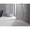 Mexen Line-B plintă de scurgere pentru podea 120 cm stânga, cupru periat - 186501120L