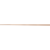 Mexen Line-B plintă de pardoseală înclinată 180 cm stânga, cupru periat - 186501180L