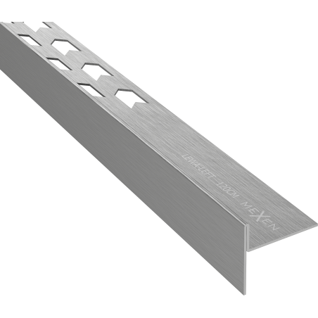 Mexen Line-B padlóléc 120 cm bal, szálcsiszolt pisztolyszürke - 186601120L