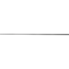 Mexen Line-B 180 cm-es padlólejtés szegély bal, szálcsiszolt pisztolyszürke - 186601180L
