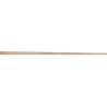 Mexen Line-B jobbra eső padlószegély 120 cm, kefe-eltávolított réz - 186501120R