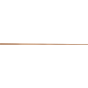 Mexen Line-B plintă de tranziție la nivel pardoseală 180 cm dreapta, cupru periat - 186501180R
