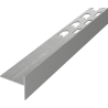 Mexen Line-B plintă descendentă podea 120 cm dreapta, gri pistol periat - 186601120R
