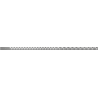 Mexen Line-B plintă descendentă podea 120 cm dreapta, gri pistol periat - 186601120R