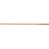 Mexen Line-B falburkolat fal melletti 180 cm bal, kefélt réz - 186502180L