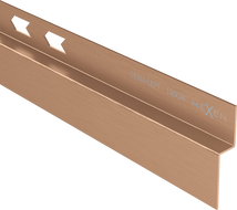 Mexen Line-B plintă de perete 180 cm stânga, cupru periat - 186502180L