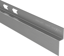 Mexen Line-B plintă de perete de scurgere 120 cm stânga, gri pistol periat - 186602120L