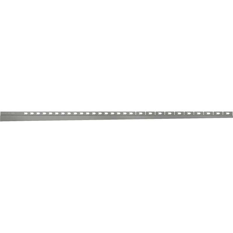 Mexen Line-B plintă înclinată de perete 120 cm dreapta, gri armă periat - 186602120R