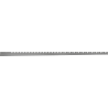 Mexen Line-B plintă înclinată de perete 120 cm dreapta, gri armă periat - 186602120R