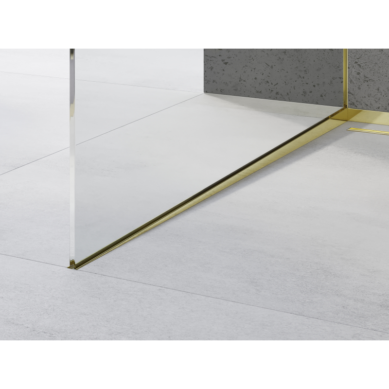 Mexen Line-B 120 cm-es üveghez való választólista bal, arany - 185004120L
