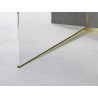 Mexen Line-B profil de scurgere pentru sticlă 120 cm stânga, auriu - 185004120L