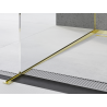 Mexen Line-B profil de scurgere pentru sticlă 120 cm stânga, auriu - 185004120L