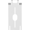 Mexen Uni felső rögzítő klipsz - C9907-03