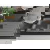 Mexen Andres Chiuvetă de granit de 1,5 compartiment cu picurător și baterie de bucătărie Duero, gri - 6515-71-671600-00