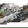 Mexen Andres Chiuvetă de granit de 1,5 compartiment cu picurător și baterie de bucătărie Duero, gri - 6515-71-671600-00