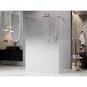 Mexen Kioto panou de duș independent 150 x 200 cm, ombre alb 8 mm, aur roz - 800-150-002-60-86