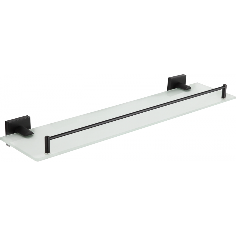 Mexen Rufo raft de sticlă suspendat, negru - 7050937-70