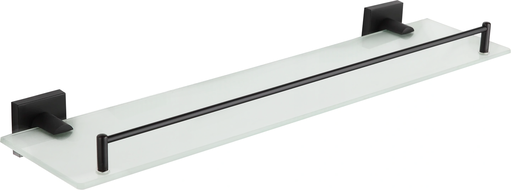 Mexen Rufo raft de perete din sticlă, negru - 7050937-70