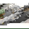 Mexen Kevin chiuvetă de granit cu un compartiment, cu picurător și baterie de bucătărie Duero, gri - 6517-71-671600-50