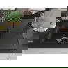 Chiuvetă granitică Mexen Leo cu 1 cameră, scurgător și baterie de bucătărie Duero, negru/argintiu metalic - 6501-73-671600-70
