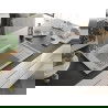 Chiuvetă din granit Mexen Elias cu 1 compartiment, cu scurgător și baterie de bucătărie Duero, bej - 6511-69-671600-00