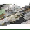Mexen Elias chiuvetă de granit cu un compartiment, cu picurător și baterie de bucătărie Duero, Bej - 6511-69-671600-69
