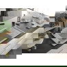 Mexen Elias chiuvetă de granit cu un compartiment, cu picurător și baterie de bucătărie Duero, Bej - 6511-69-671600-70