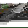 Mexen Elias chiuvetă de granit cu 1 cuvă cu scurgător și baterie de bucătărie Duero, negru pătat - 6511-76-671600-00