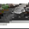 Mexen Elias chiuvetă de granit cu un compartiment, cu picurător și baterie de bucătărie Duero, Neagră - 6511-77-671600-00