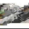 Mexen Andres Chiuvetă de granit de 1,5 compartiment cu picurător și baterie de bucătărie Duero, gri - 6515-71-671600-70-B