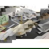 Mexen Mario Chiuvetă de granit cu 2 compartimente și baterie de bucătărie Duero, Bej - 6504-69-671600-50